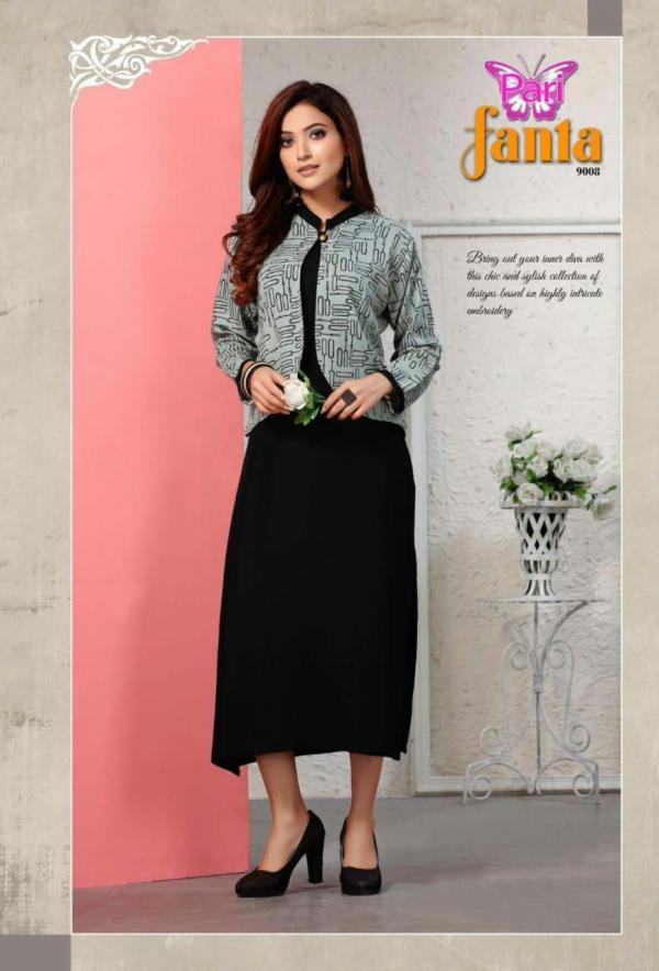 Pari-Fanta-Rayon-Kurti-With-Koti